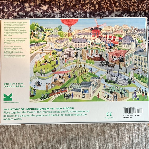 Laurence King Games The Story Of Impressionism 00piece Art History